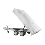 Remorque benne K1 306 184 2700 2 avec pompe électrique et main d'urgence - SARIS – Image 5