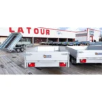 Remorque benne K140620435003BE - 3500 kg (406x204) Triple - SARIS – Image 6