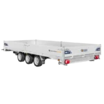 Remorque plateau 506 x 224 cm - PTAC 3500 kg - Saris