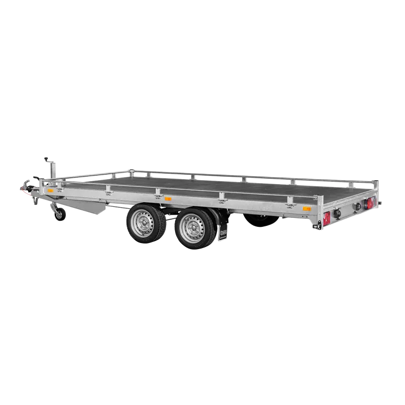 remorque-saris-transporter-plateau-basculant-tp-406-204-2700-2.webp Remorque Transporter plateau basculant 406 x 204 cm - PTAC 2700 kg - Saris – Image 1